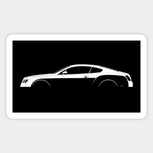 Bentley Continental GT (2003) Silhouette Magnet